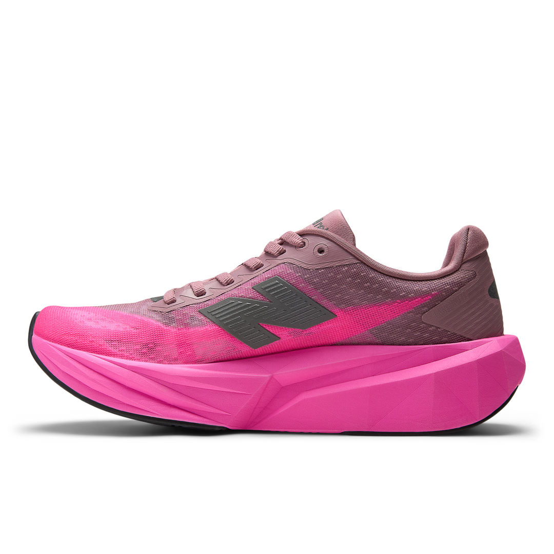 New Balance Womens FuelCell Rebel V5 - Pink Heat/Rosewood - Neutral - SS26