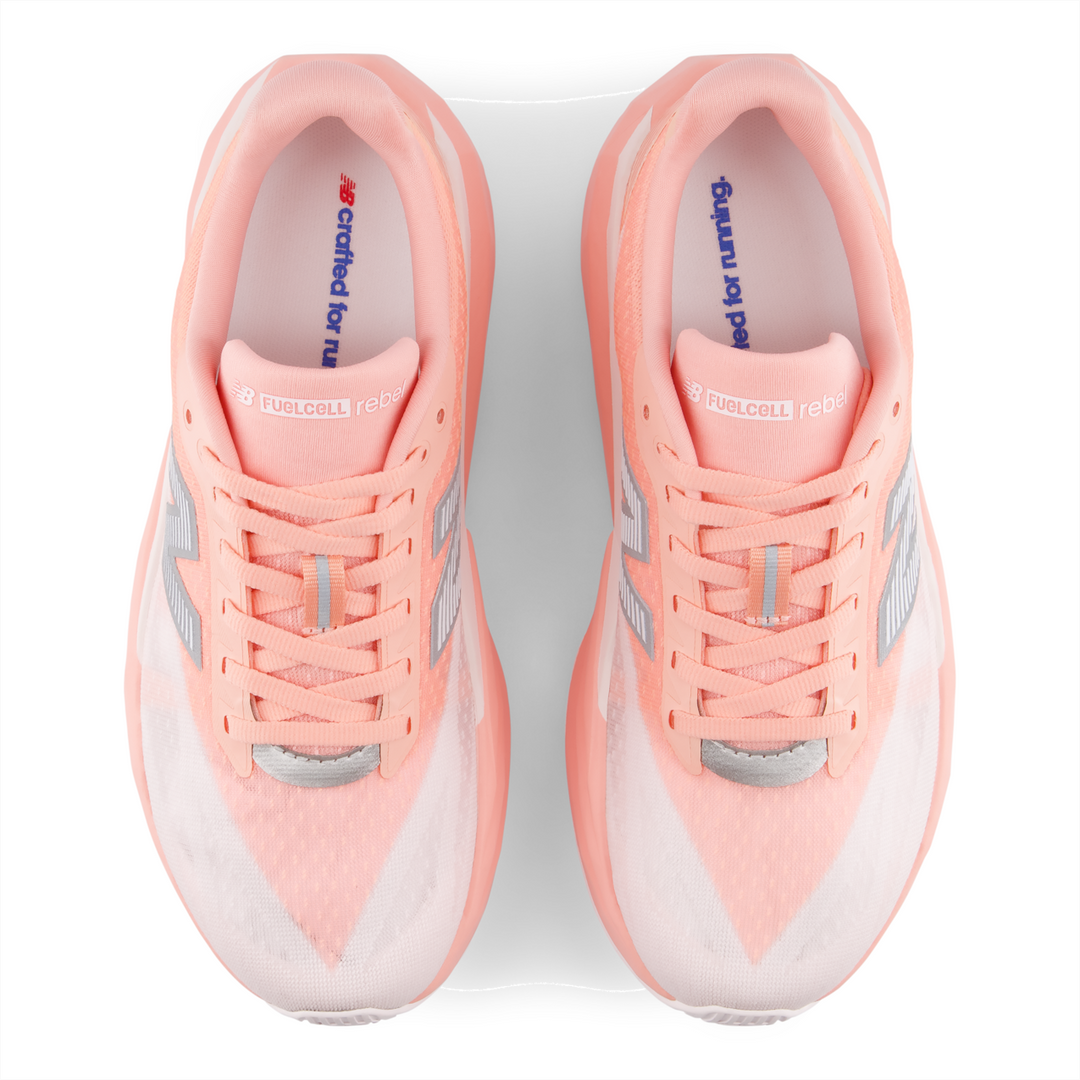 New Balance Womens FuelCell Rebel V5 - Pink Lemonade/Pink Salt - Neutral - AW26