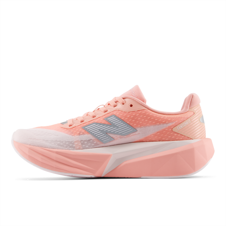 New Balance Womens FuelCell Rebel V5 Wide - D Width - Pink Lemonade/Pink Salt - Neutral - AW26