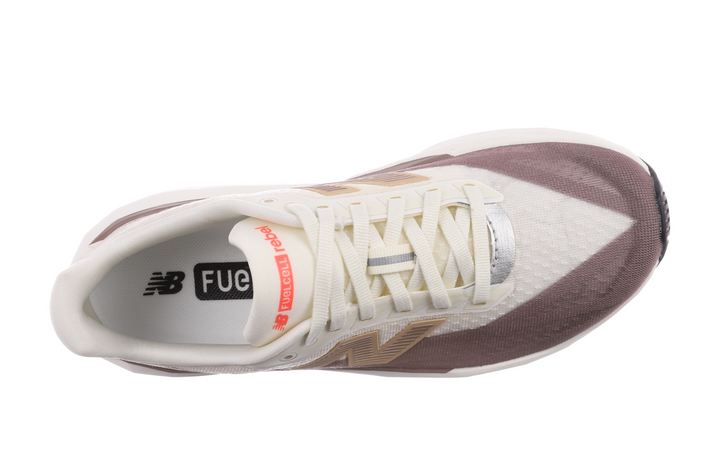 New Balance Womens FuelCell Rebel V5 Wide (D Width) - Angora/Earth Shadow/Sea Salt - Neutral - AW25