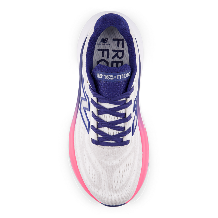 New Balance Womens Fresh Foam X More v6 - Reflection/Blue Oyster/Pink Heat - Neutral - AW25