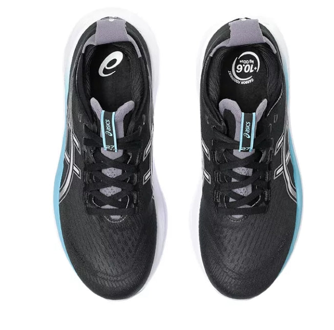 Asics Womens Gel Nimbus 27 - Black/Dusk Violet - Neutral - AW25