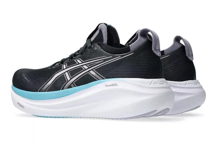 Asics Womens Gel Nimbus 27 - Black/Dusk Violet - Neutral - AW25