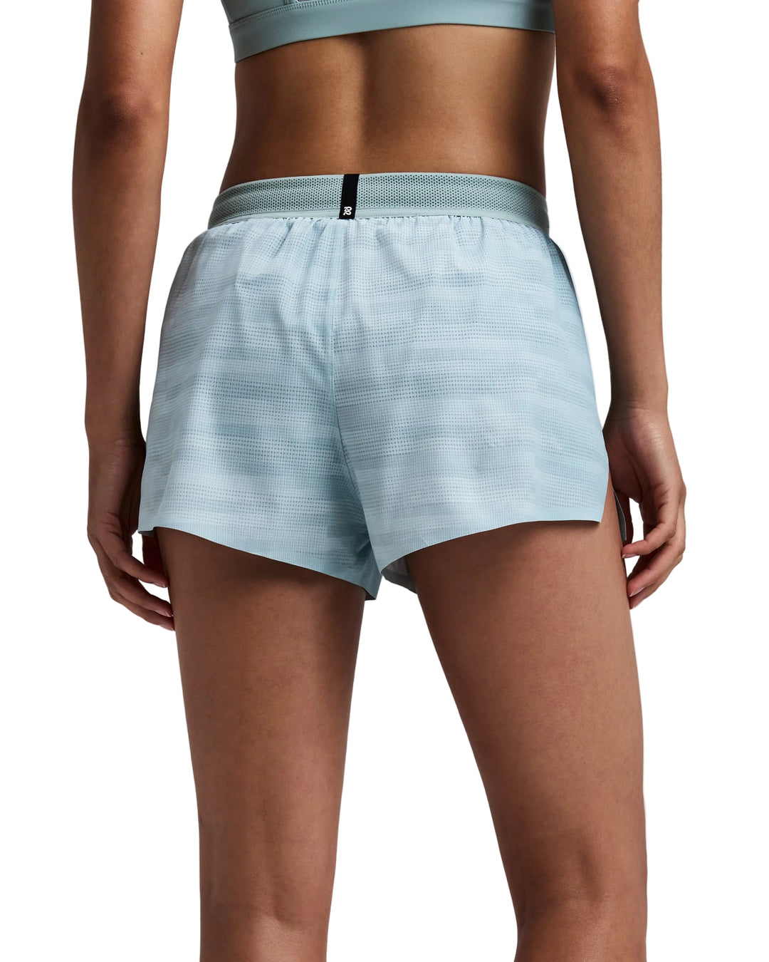 Bandit Women's CoolGrid 3" Split Shorts Uneven Gradient - Lagoon/Mist - AW26