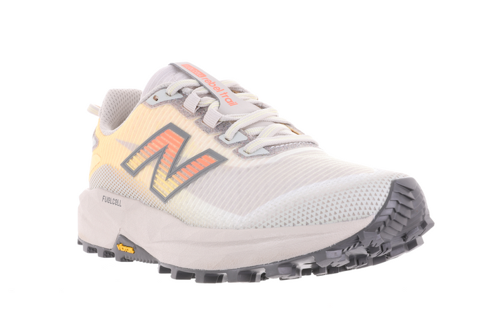 New Balance Womens Fuelcell Rebel Trail - White Peach/Timberwolf - Trail - SS26