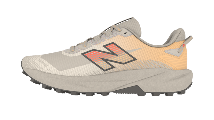 New Balance Womens Fuelcell Rebel Trail - White Peach/Timberwolf - Trail - SS26