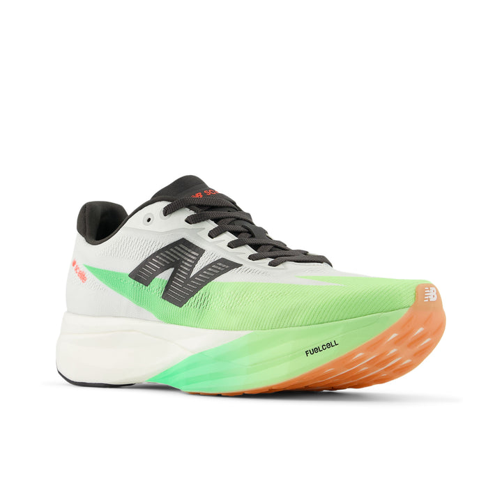 New Balance Mens FuelCell SuperComp Elite V5 Riswing - White/Mint Flash/Lime Leaf - Neutral - AW25