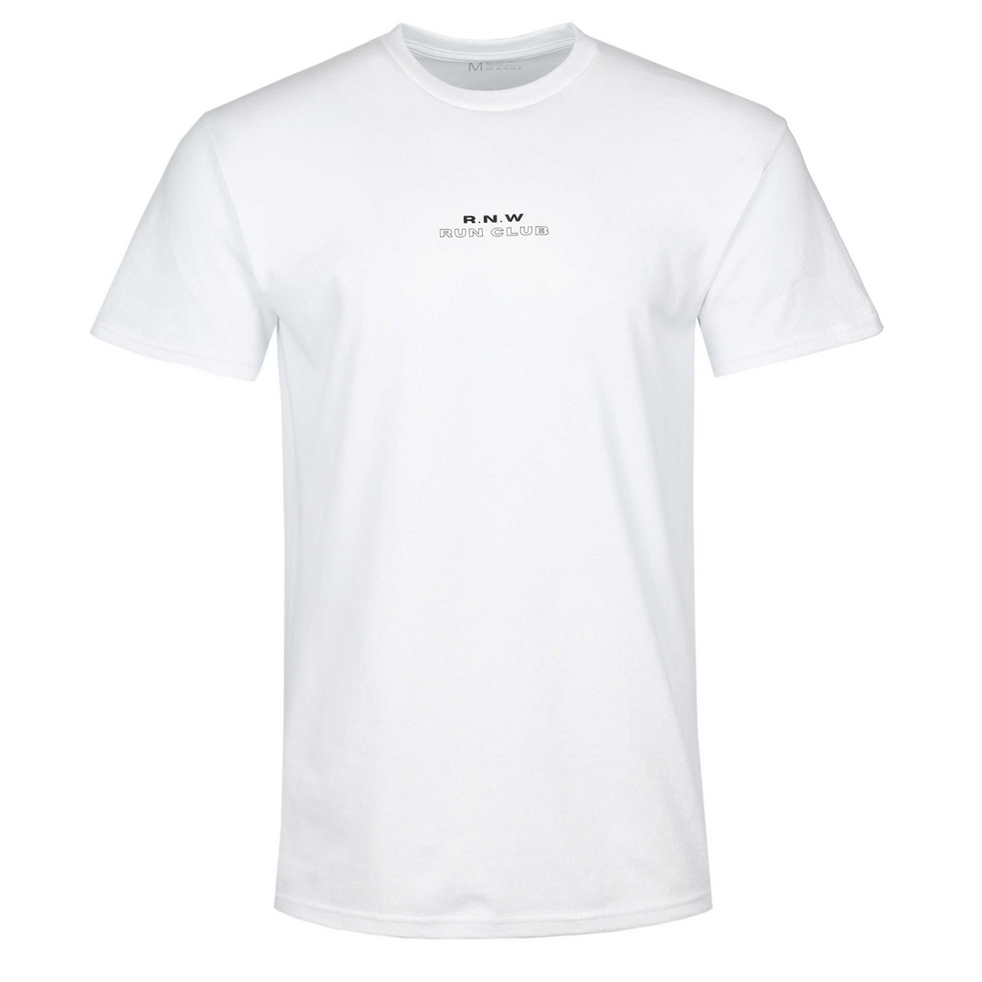 RNW Run Club Cotton Tee - White