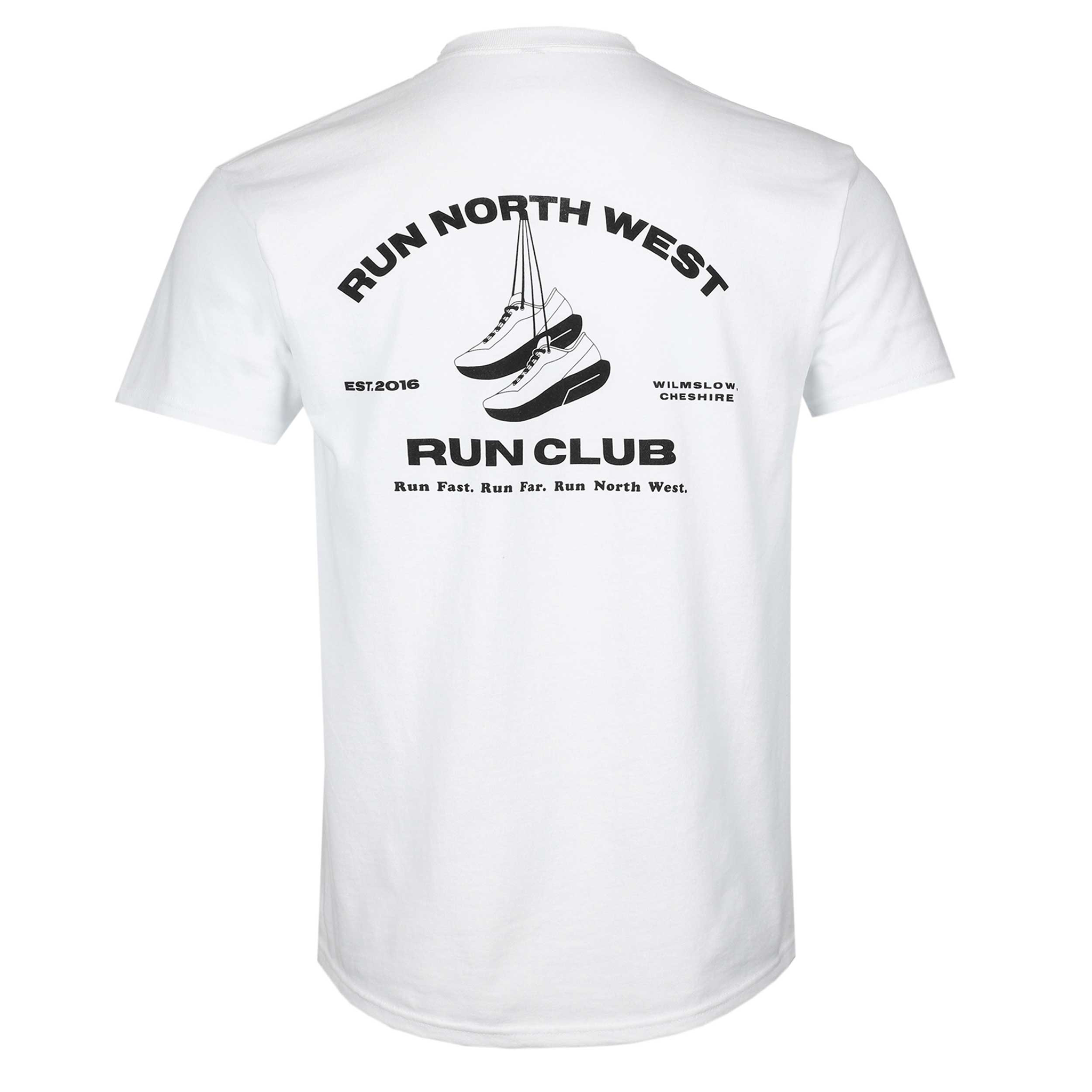 RNW Run Club Cotton Tee - White