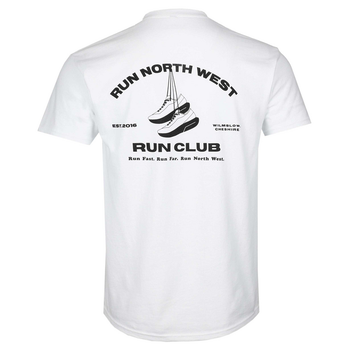RNW Run Club Cotton Tee - White