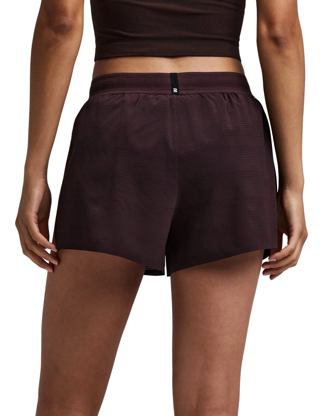 Bandit Women's CoolGrid 3" Split Shorts - Espresso - AW26