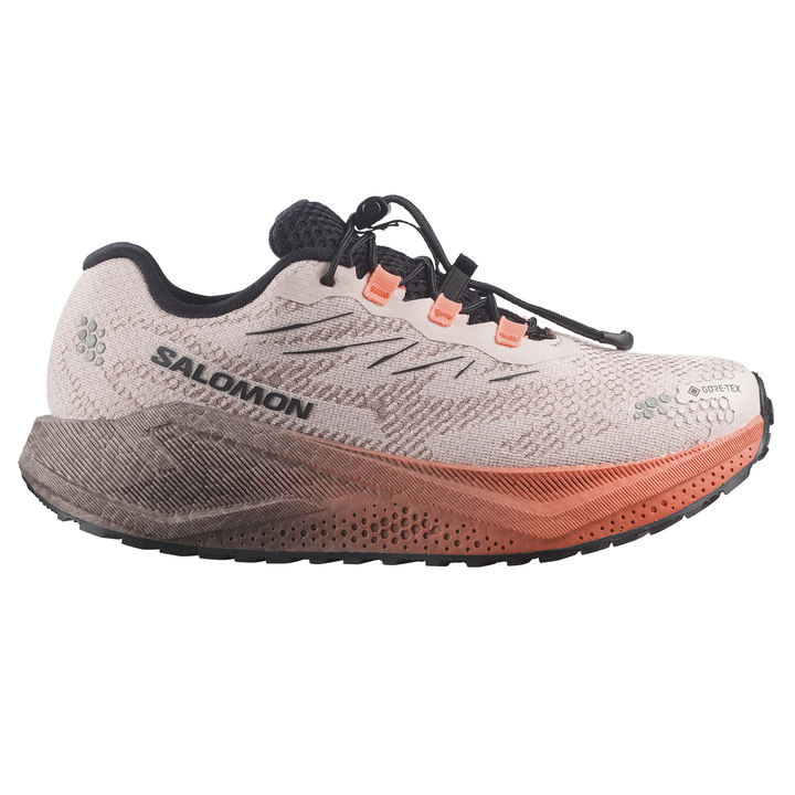 Salomon Womens Aero Blaze 4 GRVL GTX - Rainy Day/Black - Trail - AW26