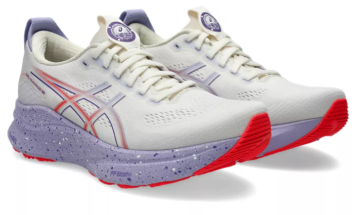 Asics Womens Gel Kayano 32 Tokyo - Cream/Edo Purple - Stability - AW25