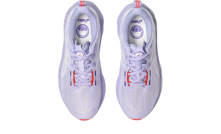 Asics Womens Novablast 5 Tokyo - Vapor/Edo Purple - Neutral - AW25