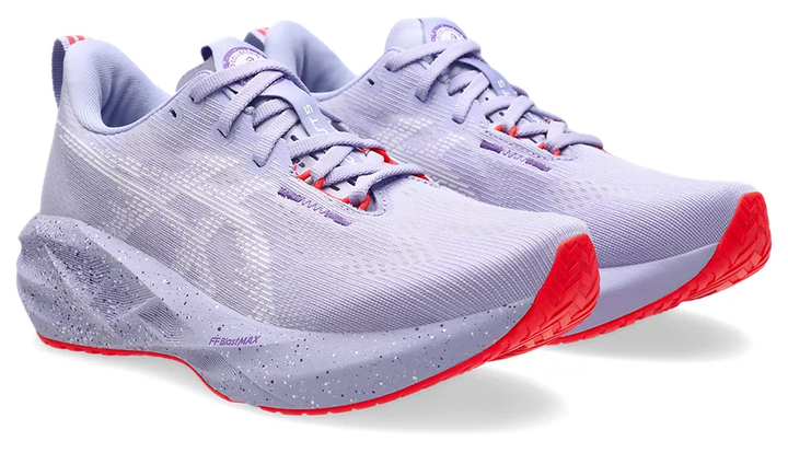 Asics Womens Novablast 5 Tokyo - Vapor/Edo Purple - Neutral - AW25