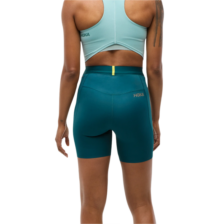 Hoka Womens Novafly 6 inch Knit Short - Blue Twilight