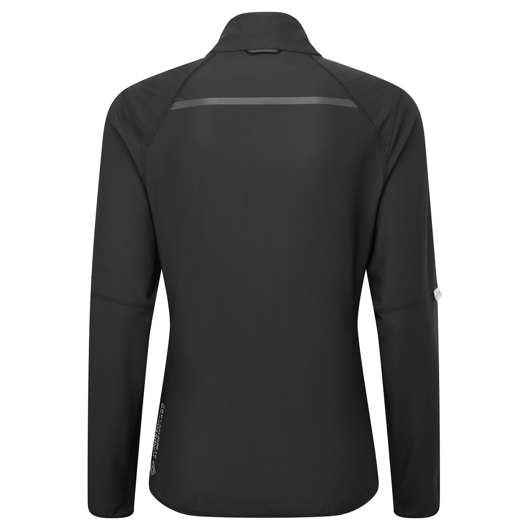 RonHill Womens Tech Gore-Tex Windstopper Jacket - All Black - AW25