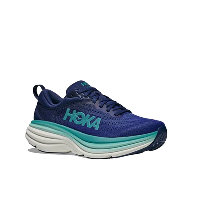 Hoka Womens Bondi 8 - Bellwether Blue/Evening Sky - Neutral