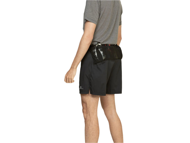 RonHill Mens Tech All Terrain 5" Short - All Black