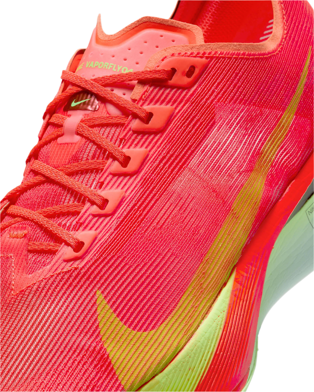 Nike Mens Vaporfly 4 Next% - Bright Crimson/Mint Foam/Lime Blast - Neutral - SS25