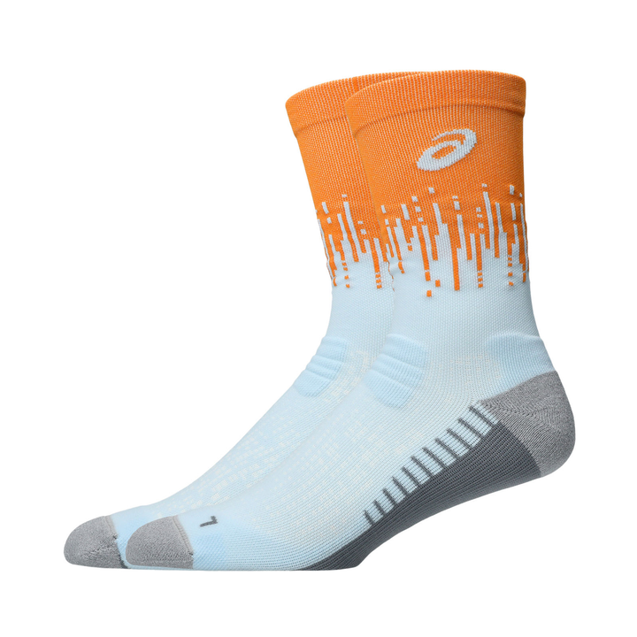 Asics Performance Run Sock Crew - Sky/Sun Peach