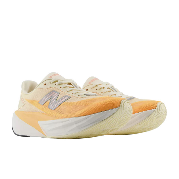 New Balance Womens FuelCell Rebel V5 - Calcium/Gumdrop - Neutral - AW26