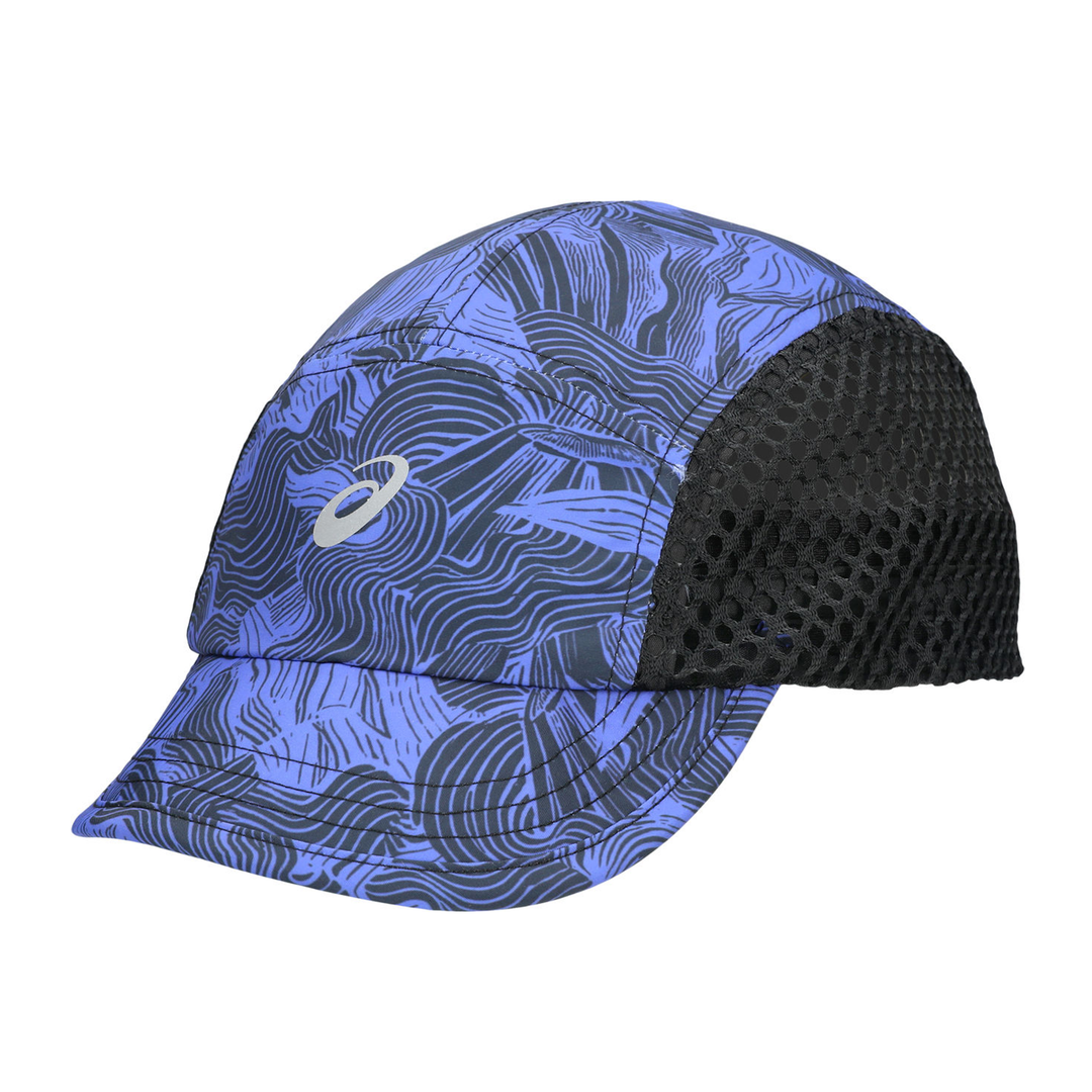 Asics Fujitrail Graphic Cap – Cobalt Burst/Schwarz