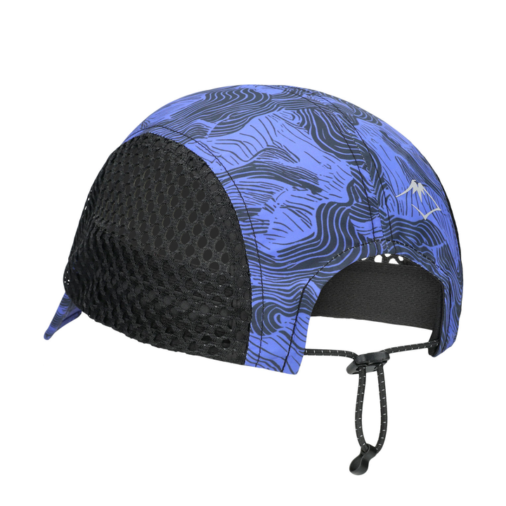 Asics Fujitrail Graphic Cap – Cobalt Burst/Schwarz