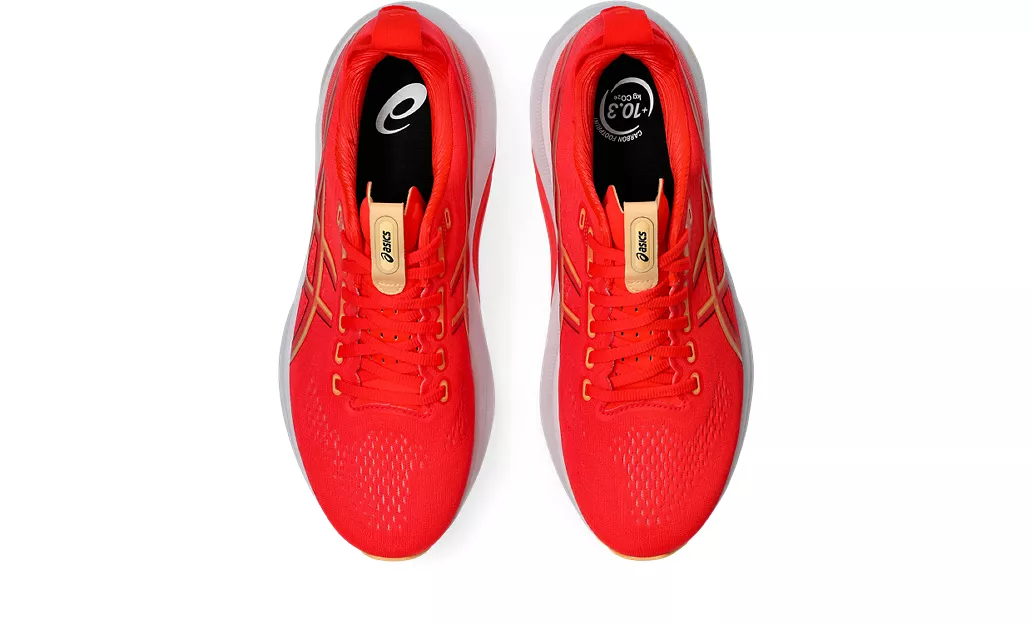 Asics Mens Gel Kayano 32 - Flash Red/Beet Juice - Stability - AW25