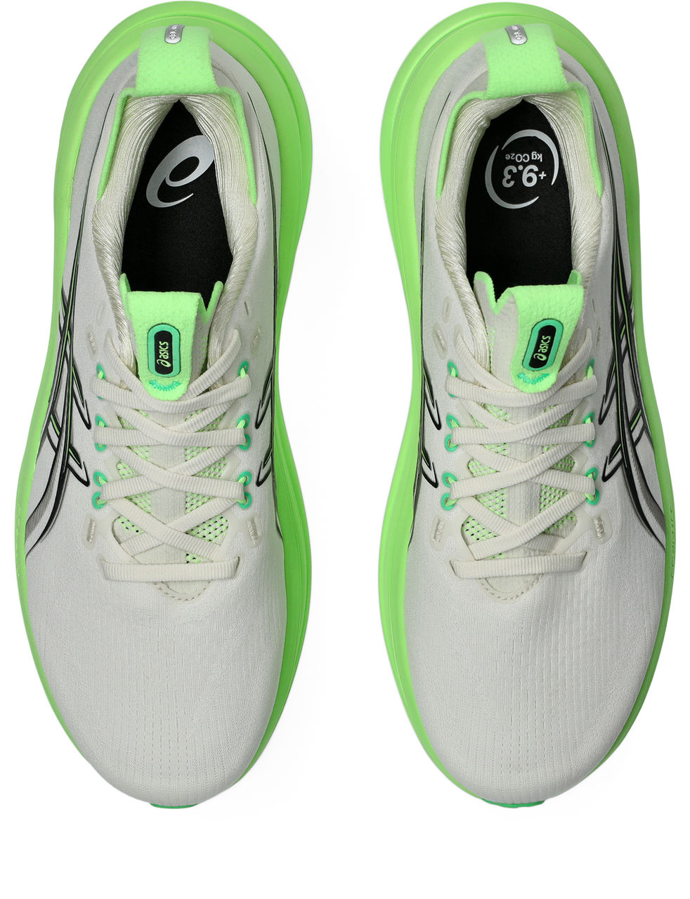 Asics Mens Gel Nimbus 28 - Cream/Black - Neutral - SS26