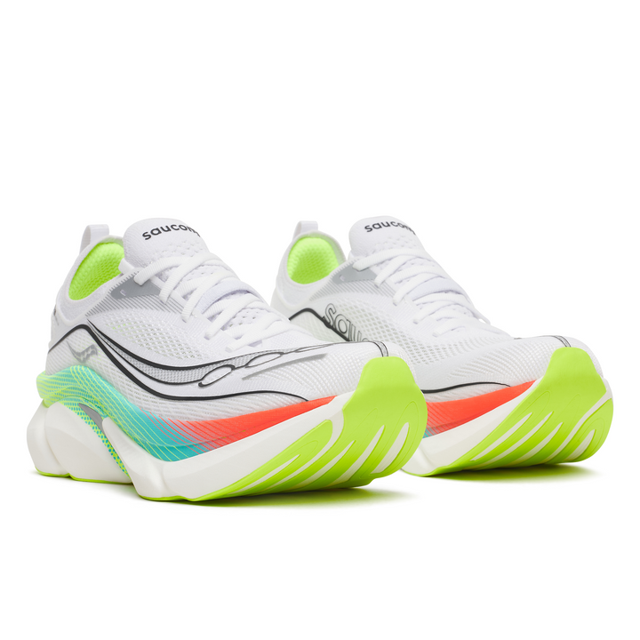Saucony Unisex Endorphin Elite 3 - White/Multi - Neutral - AW26