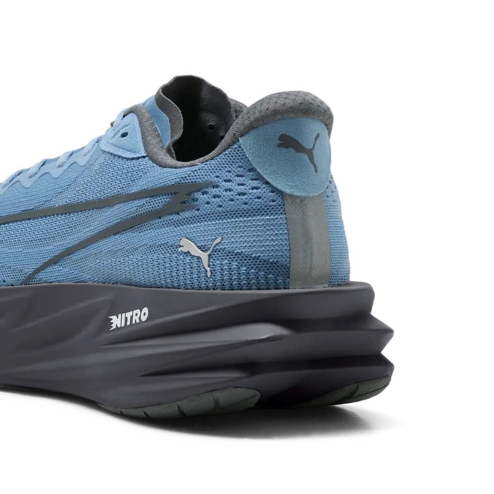 Puma Mens Deviate Pure NITRO - Zen Blue/Moody Gray/Gray Echo - Neutral - AW26