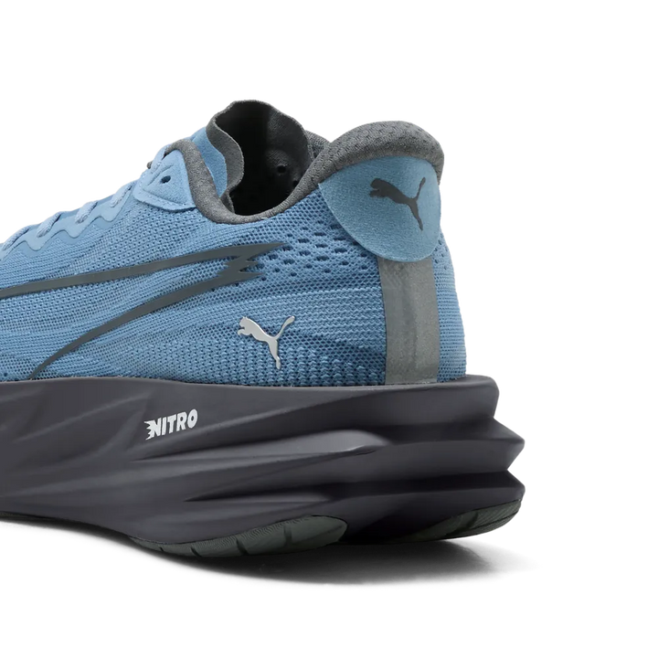 Puma Mens Deviate Pure NITRO - Zen Blue/Moody Gray/Gray Echo - Neutral - AW26