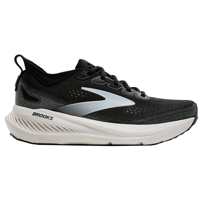 Brooks Mens Glycerin 23 Wide - 2E Width - Black/Grey/White - Neutral - SS26