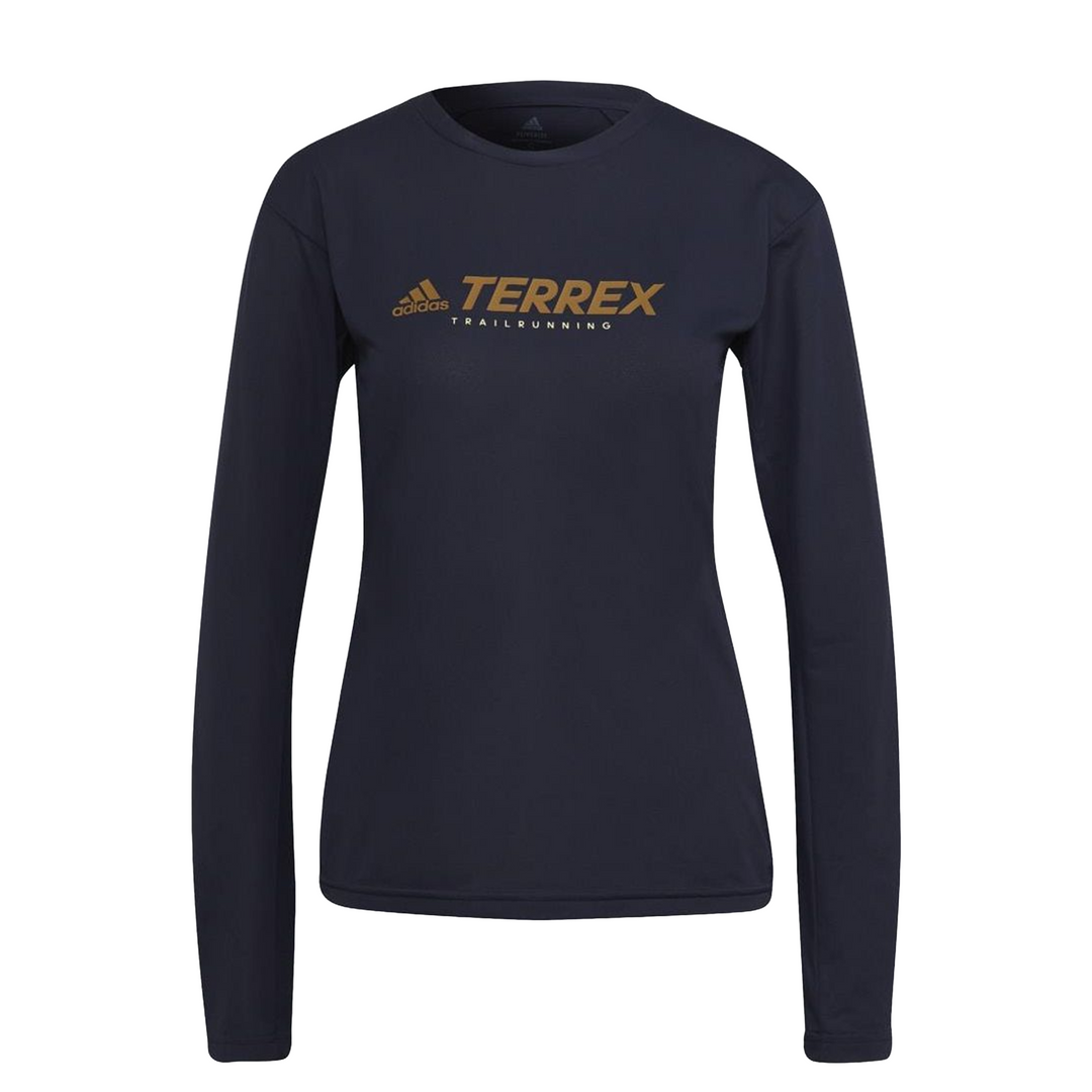Adidas Womens Long Sleeve Terrex Long Sleeve - Navy