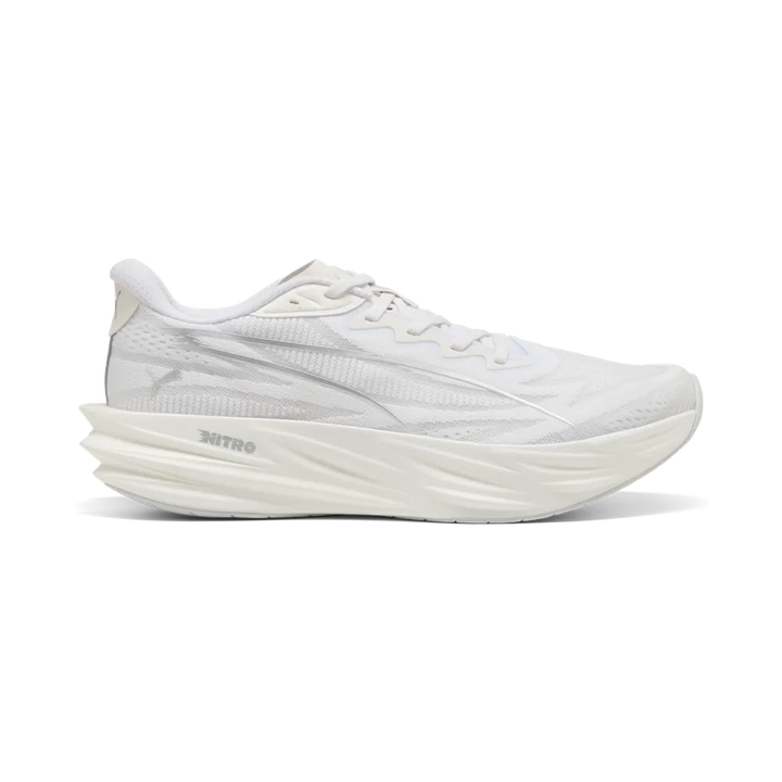 Puma Mens Deviate Pure NITRO - Puma White/Puma Silver - Neutral - AW26