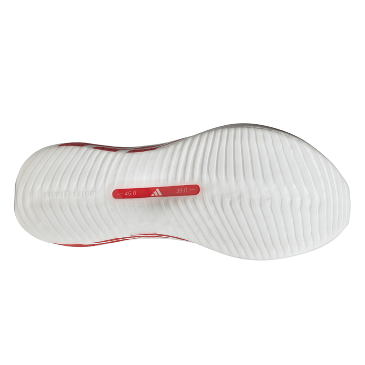 Adidas Mens Hyperboost Edge - Footwear White/Pure Ruby/Silver Metallic - Neutral - AW26