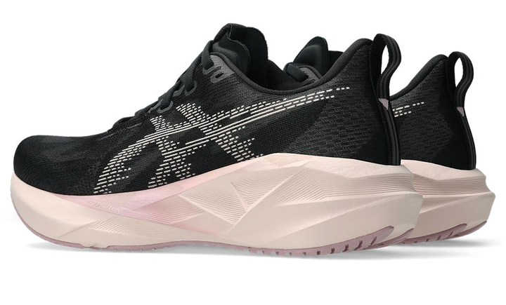 Asics Womens Novablast 5 - Black/Pearl Pink - Neutral - SS26