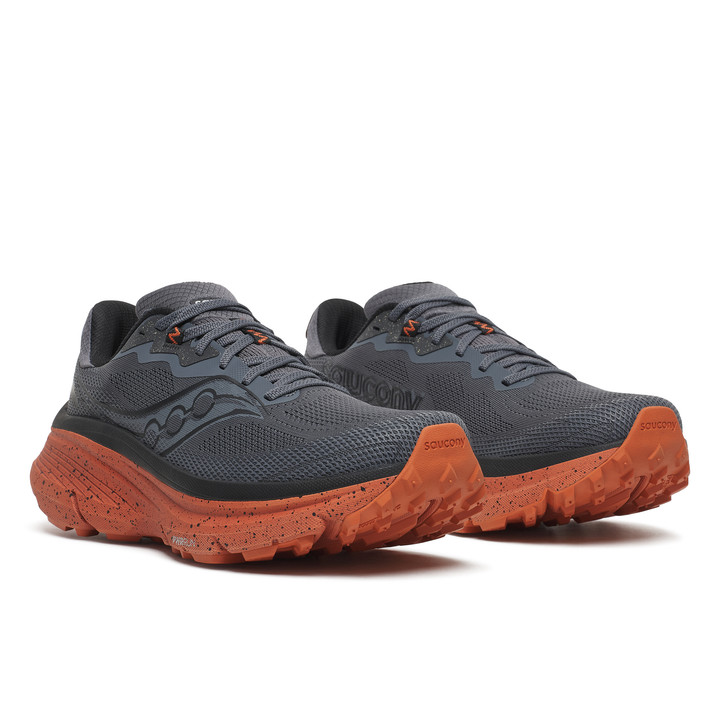 Saucony Mens Guide TR - Carbon/Rust - Trail - AW26