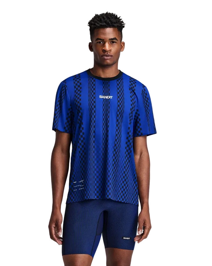 Bandit Men's Specter Performance Tee with Flopack - Bauhaus Blue - AW26