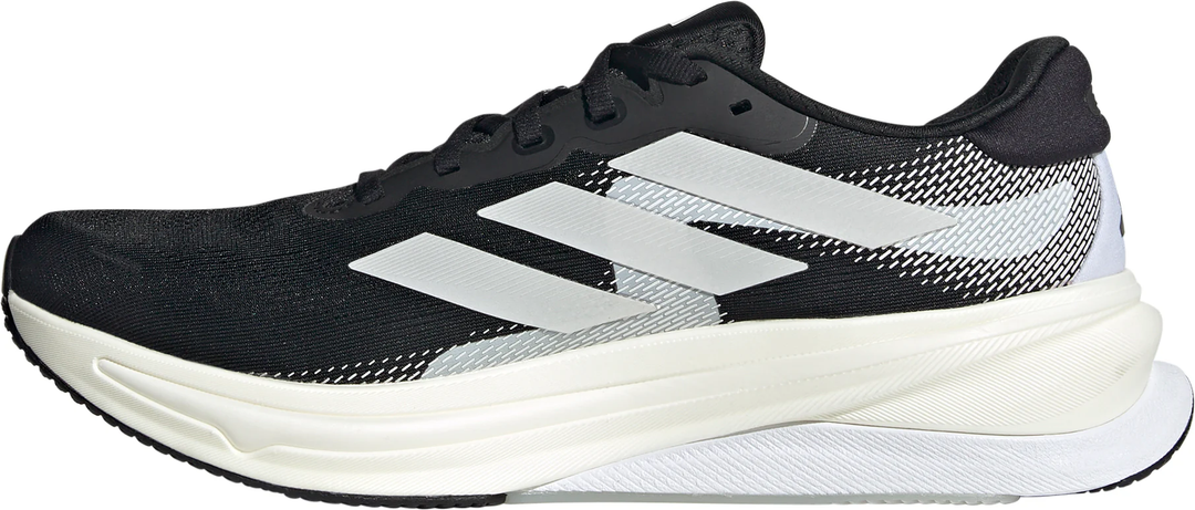 Adidas Mens Supernova Solution 2 - Core Black/Footwear White/Carbon - Stability - SS25