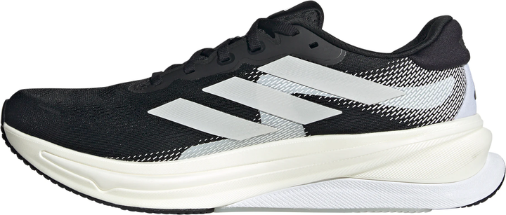 Adidas Mens Supernova Solution 2 - Core Black/Footwear White/Carbon - Stability - SS25
