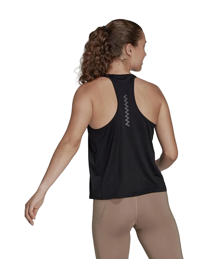 Adidas Womens Run Fast Tank Top - Black