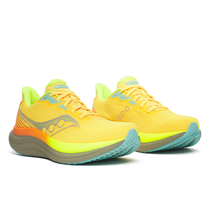 Saucony Mens Triumph 23 - Vizigold/Laurel - Neutral - SS26