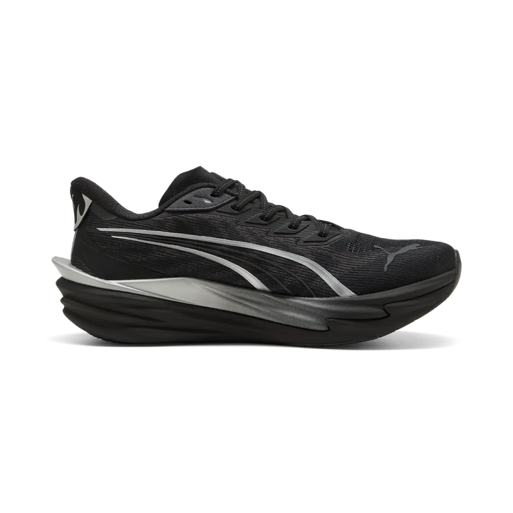 Puma Mens Deviate NITRO 4 Brightstride - Puma Black/Puma Silver - Neutral - AW26
