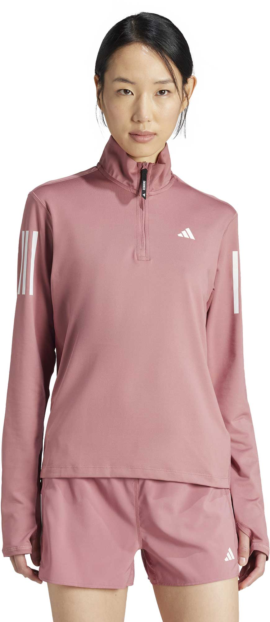 Adidas Womens Own the Running Performance Jacket  - Pink