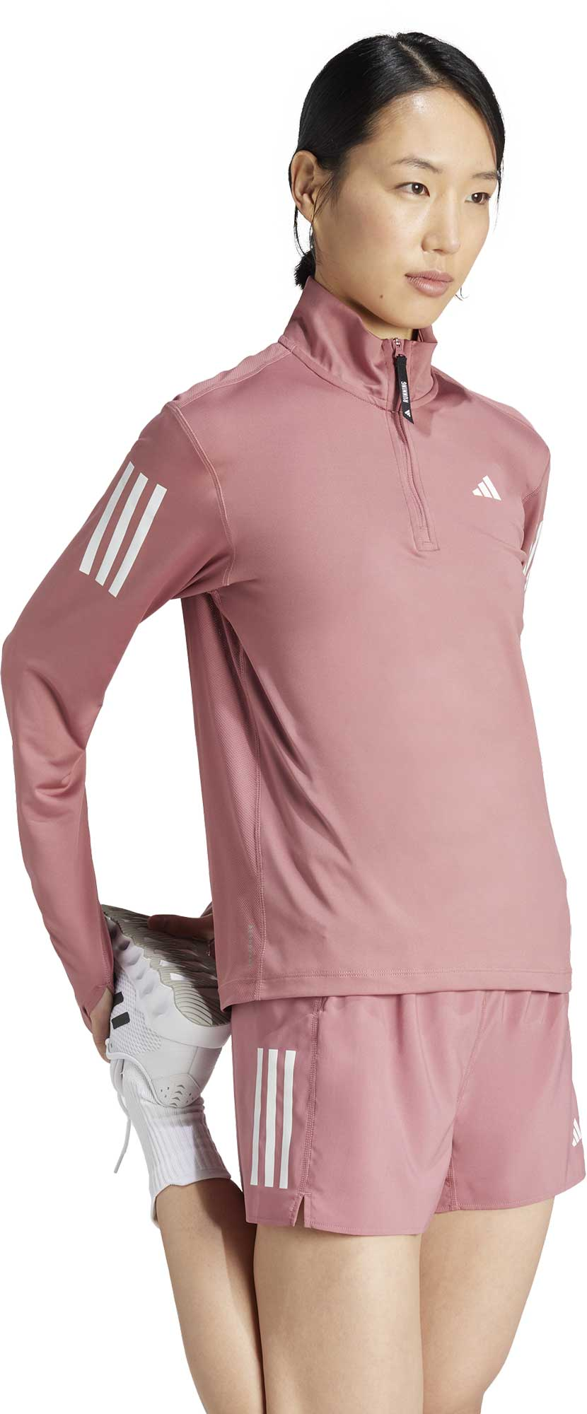 Adidas Womens Own the Running Performance Jacket  - Pink