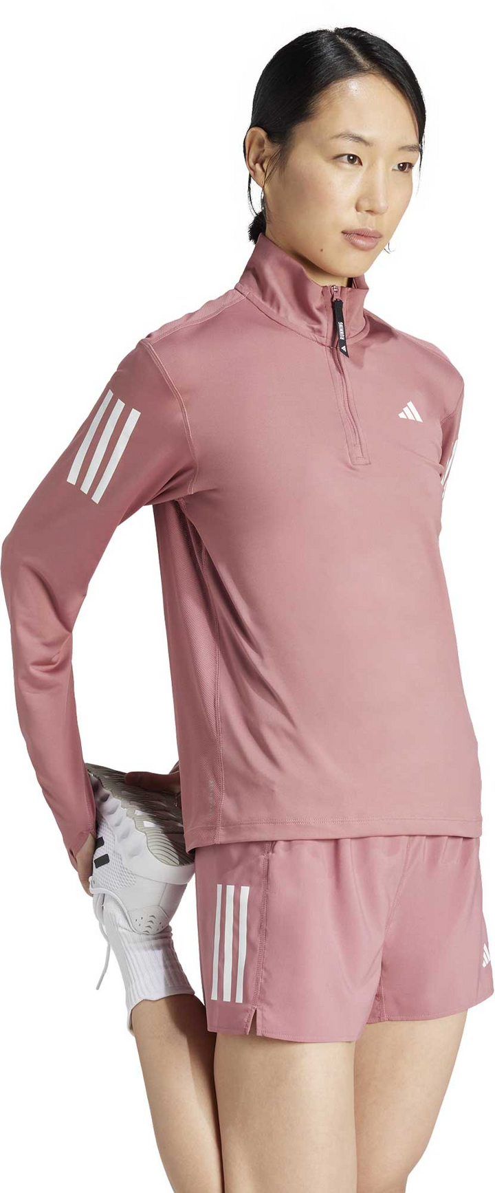 Adidas Womens Own the Running Performance Jacket  - Pink