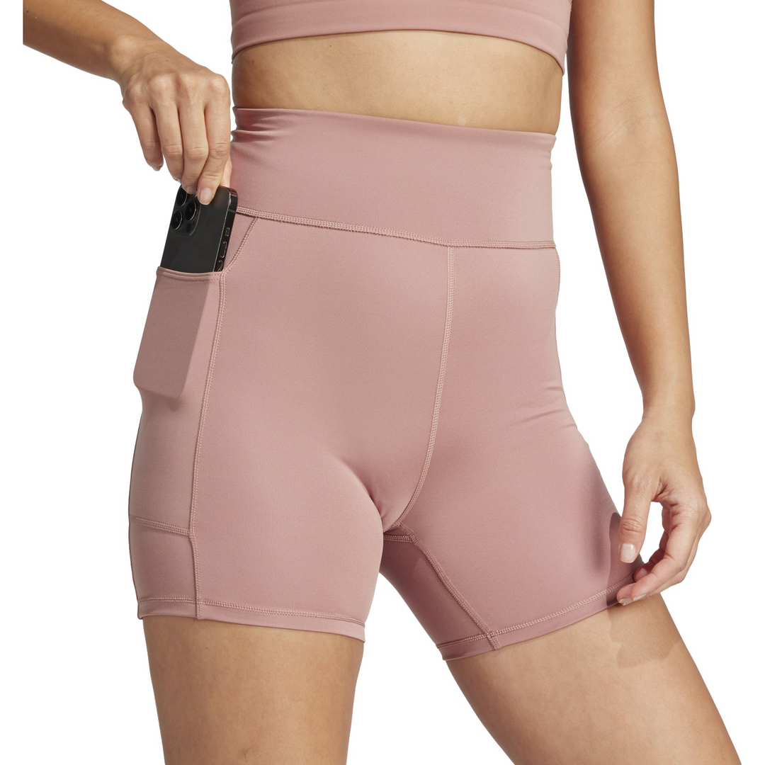 Adidas Womens Own the Run 5" Short - Warm Clay