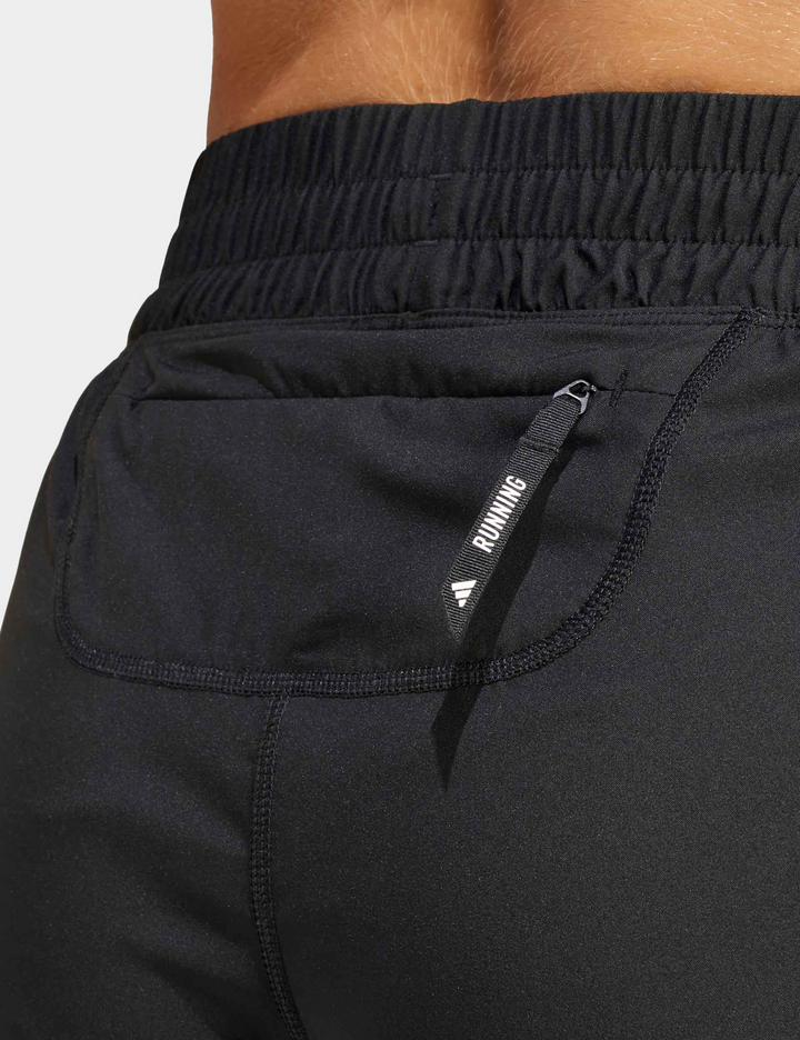 Adidas Womens Own The Run 4" Shorts - Black
